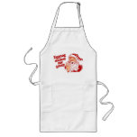 Eggnog Makes Santa Flatulent Apron