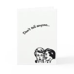 Eggnog. Yum. Greeting Card