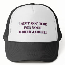 Eggplant Jibber Jabber Hat