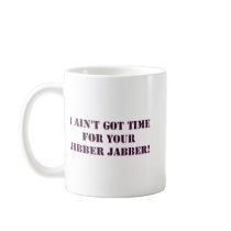 Eggplant Jibber Jabber Mug