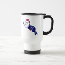 Eggplant Man Coffee Mugs