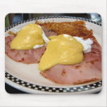 eggs benedict mousepads