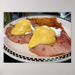 eggs benedict posters
