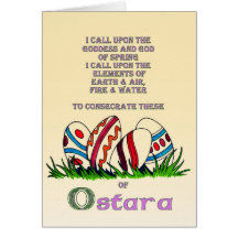Eggs of Ostara: Card