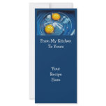 EGGS: REALISM ART: RECIPE CARD rack cards