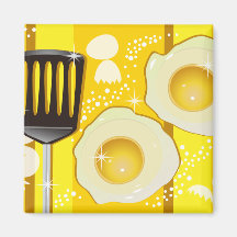 EGGS REFRIGERATOR MAGNET