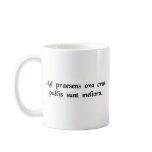 Eggs today are better than chickens tomorrow mugs