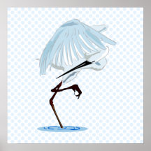 Eggy Egret Posters