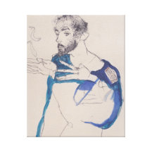 'Egon Schiele' Gallery Wrap Canvas