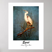 Egret Posters
