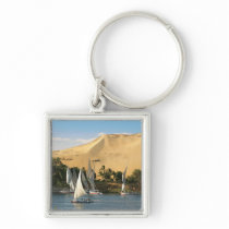 Egypt, Aswan, Nile River, Felucca sailboats, 2