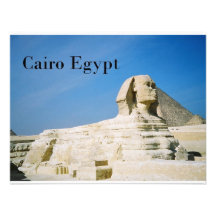 Egypt Cairo Giza Sphinx-2 (St.K) Announcement