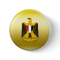 Egypt Coat of Arms Pinback Button