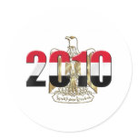 Egypt flag 2010 eagle logo emblem artwork round stickers