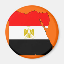 Egypt flag map fridge magnets