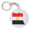 Egypt Flag Map full size keychains