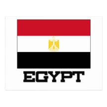 Egypt Flag Postcard