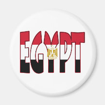 Egypt Flag/Word Magnets