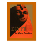 "Egypt for Winter Sunshine" Vintage Travel Post Cards
