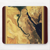 Egypt from outer space mousemat