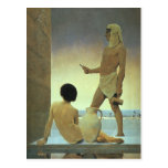 Egypt, Maxfield Parrish) Post Card