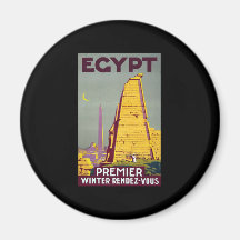Egypt Premier Winter Rendezvous Refrigerator Magnet