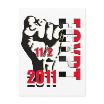 Egypt Revolution Liberation 11th of February 2011 Postcard