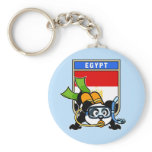 Egypt Scuba Diving Panda keychains