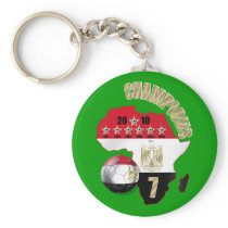 Egypt soccer football Africa 2010 keychain