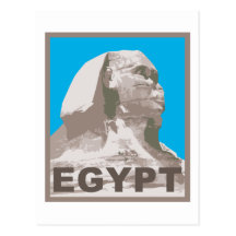Egypt Sphinx Postcard