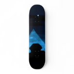 egyptain moonlight blue skate board deck
