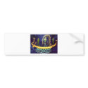 Egyptian Boat/ Barge (in oil) bumper stickers