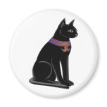 Egyptian Cat Goddess Bastet Fridge Magnet
