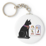 Egyptian Cat Goddess Key Chain keychains