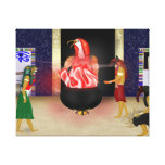 Egyptian Deities Watching Over Us Painting Canvas Print