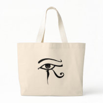 Egyptian eye Of Horus Canvas Bags