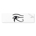 EGYPTIAN EYE OF HORUS bumper stickers