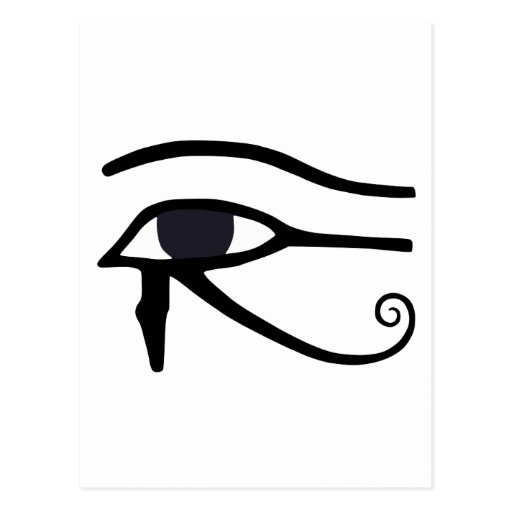 EGYPTIAN EYE OF HORUS POST CARD