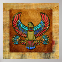 Egyptian Falcon Print