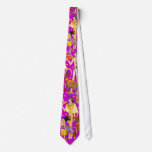 EGYPTIAN FEAST MOTIF CUSTOM TIE