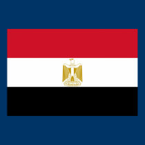 Egyptian Flag Poster posters