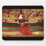 Egyptian Goddess Isis wall painting 1360 B.C. mousepads