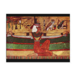 Egyptian Goddess Isis Wall Painting 1360 B.C. postcards