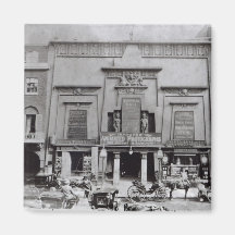 Egyptian Hall, Piccadilly 1895 Magnet