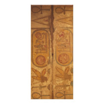 Egyptian hieroglyphs writing system rack cards