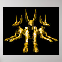 Egyptian Jackals Print