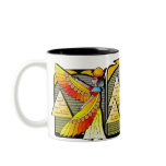 EGYPTIAN MOTIF mugs
