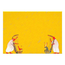Egyptian Musician Custom Invitations
