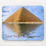 Egyptian Pyramids at Giza Business Humor Mousepad