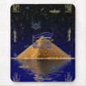 Egyptian Pyramids Fantasy Art Lover's Mousepad